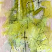 two figures, neon 