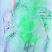 two figures | neon green 
