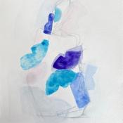 untitled, cerulean + grape 