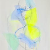 bodice II, neon plane 